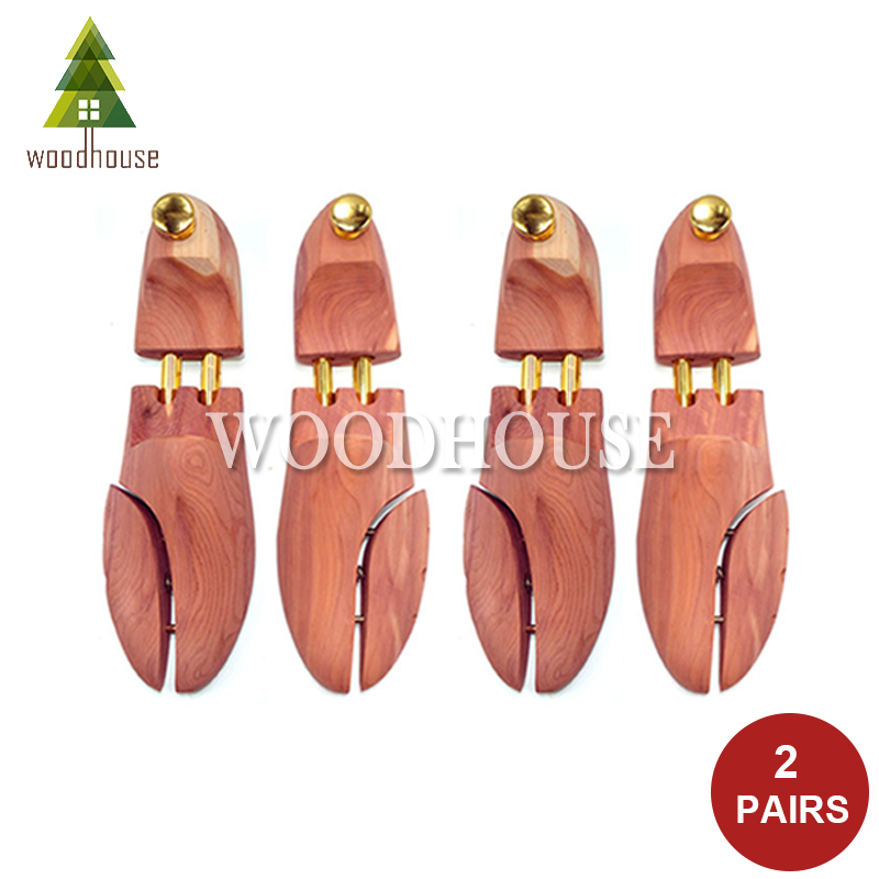Shoe Tree Cedar - 2-PACK Heren en Dames Twin Tube