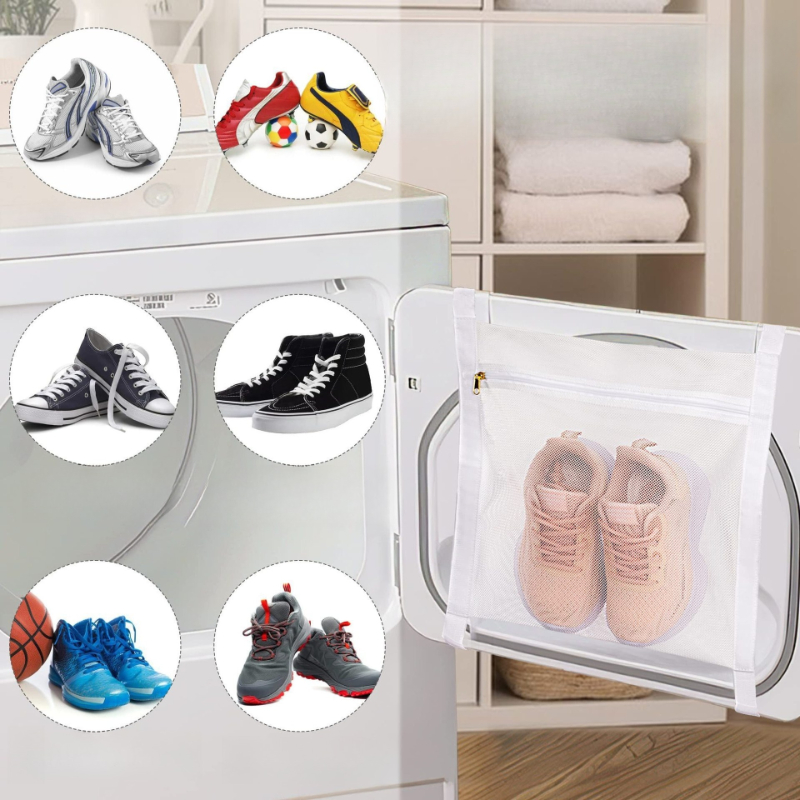 Sneaker Care Laundry - Wasgoed Sneaker Droogzak Schoen Waszakken Huiskleding