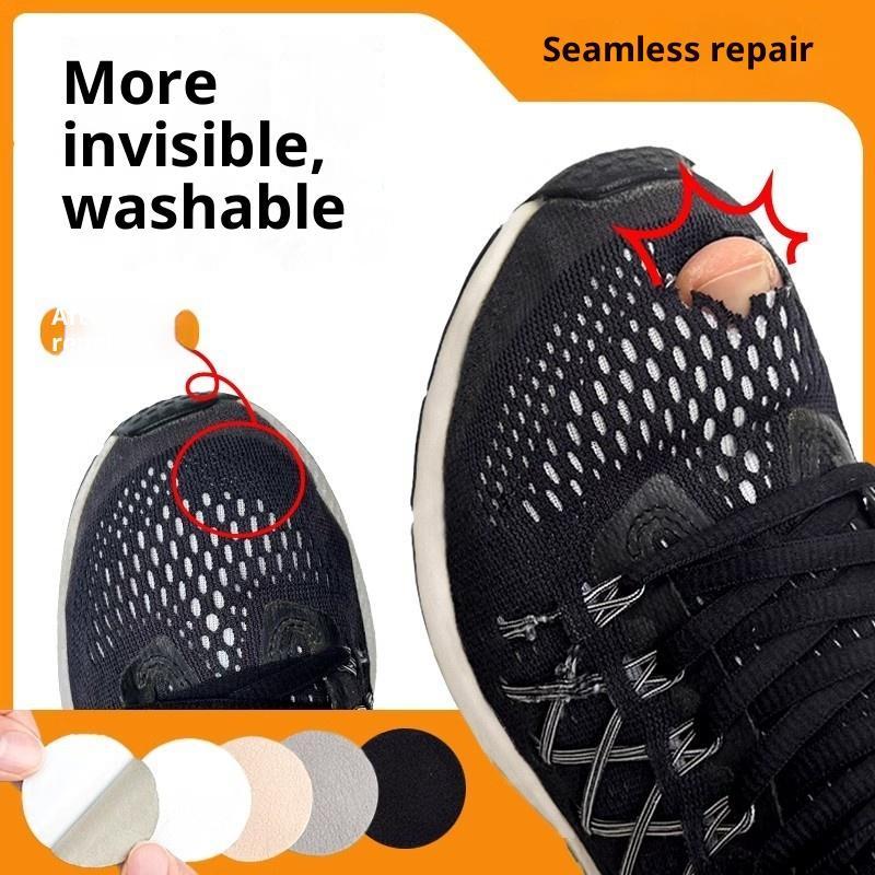 Care For Sneaker - Lijmloze zelfklevende reparatiepleisters voor schoengaten, waterdicht,