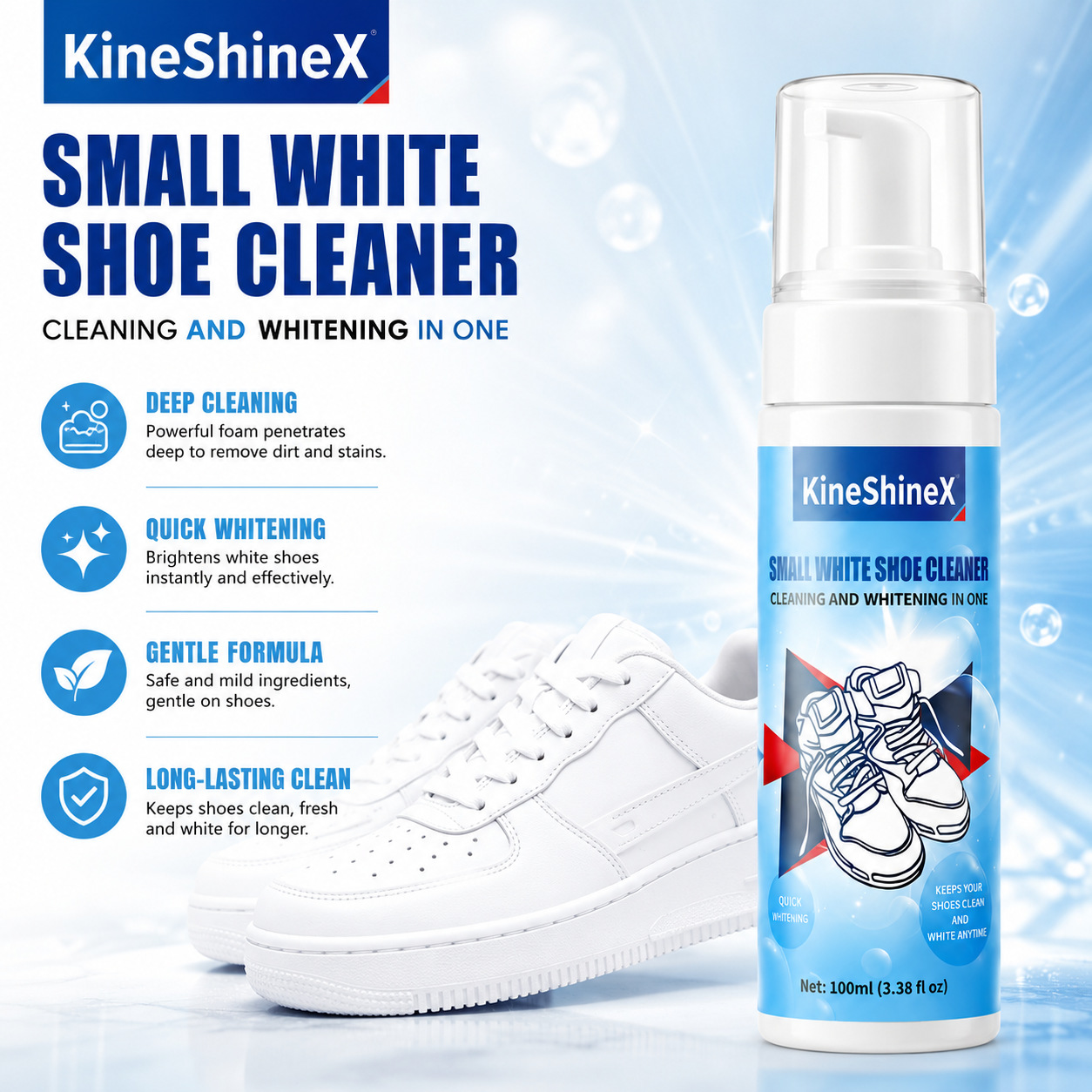 Gihen Schoenreinigingssets Wat - Sneaker Shoe Care Kit recensie en prijs