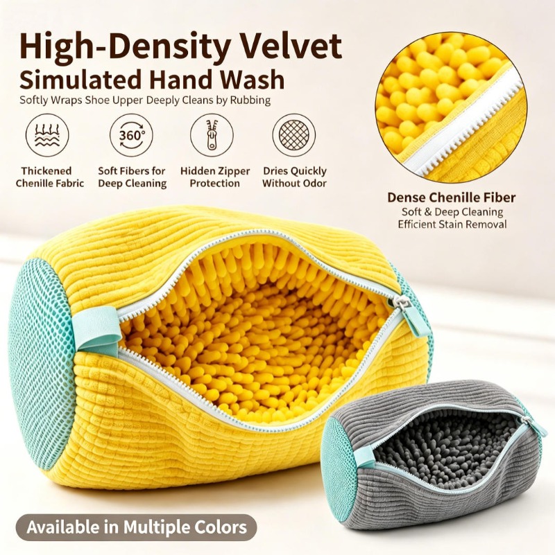 Nieuwe Chenille Schoenenwaszak - Sneaker Care Laundry recensie en prijs